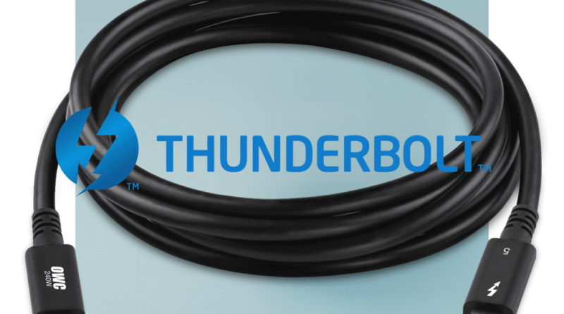 OWC Thunderbolt 5 cable two meter