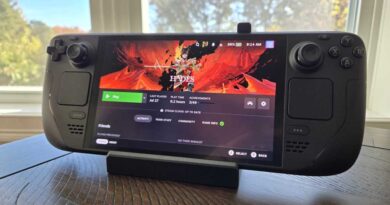 Steam Deck showing Hades