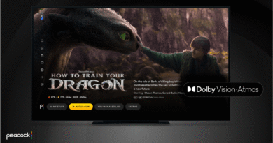 Dolby tech in Peacock