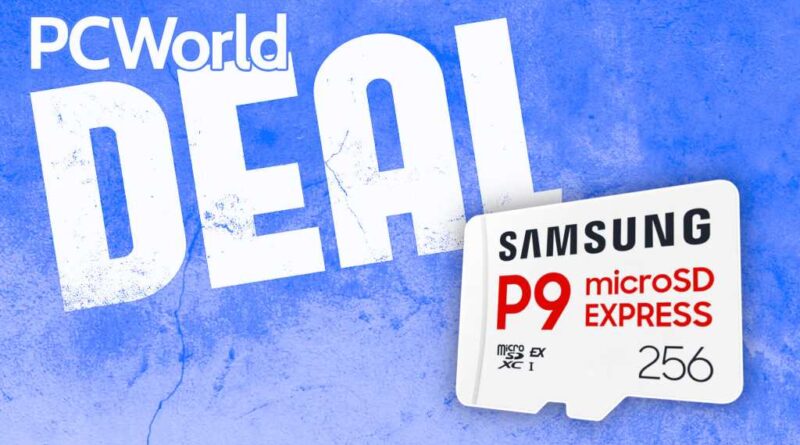 Samsung P9 Express microSD Express card PCWorld deal