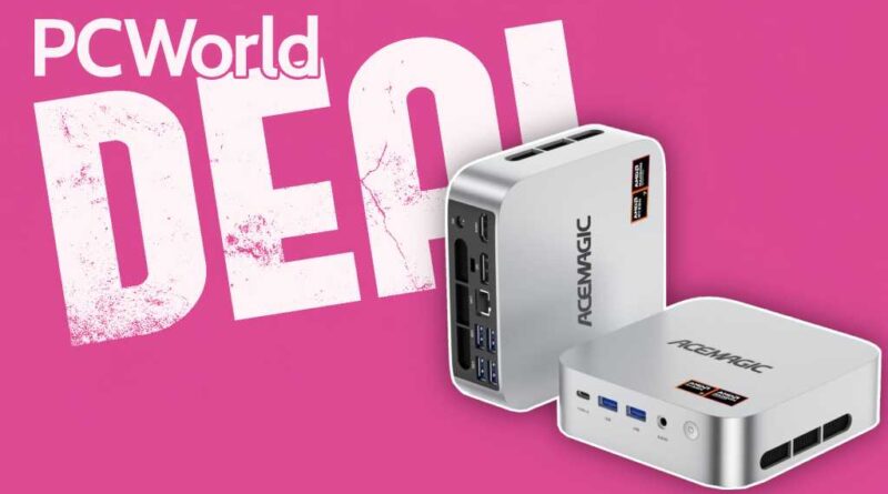 Acemagician W1 gaming mini PC PCWorld deal