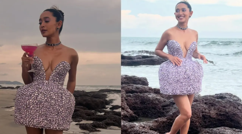 Sayani Gupta`s metal dress worth Rs 1.67 lakh left her with paper cuts