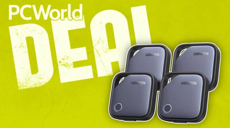Ugreen Finder Duo 4-pack Bluetooth trackers PCWorld deal