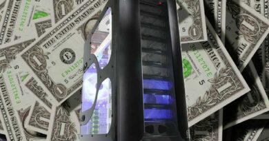 PC desktop on top of money tariff