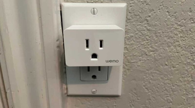Wemo smart plug