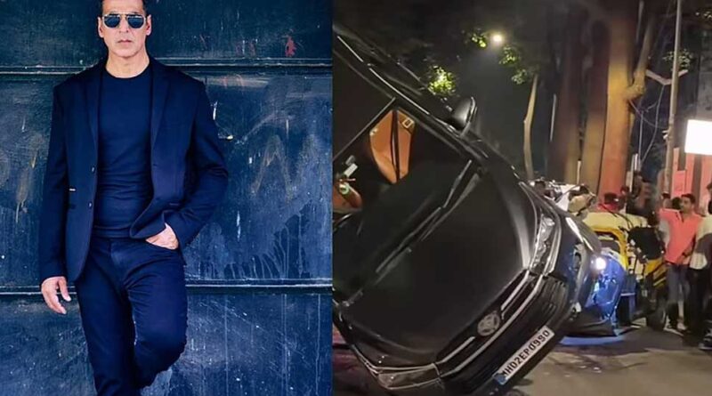 Auto rams into Akshay Kumar security vehicle