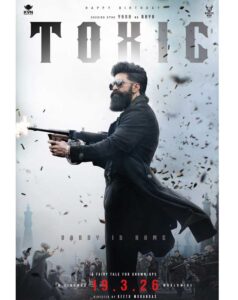 Toxic Teaser Out Yash as Raya Promises High Octane Action