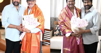 Chiranjeevi delights Padma awardees | cinejosh.com