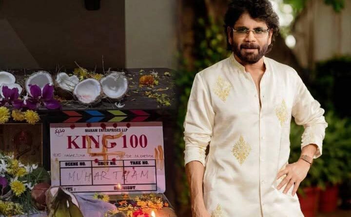 Nagarjuna 100th film in full swing
