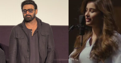 Prabhas praises Rasha for her singing