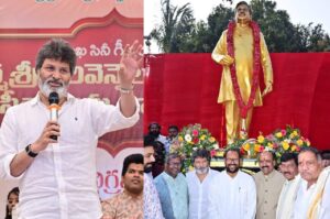 Bronze Statue Unveiling of Padma Shri Sirivennela Seetharama Sastry Held at Anakapalli