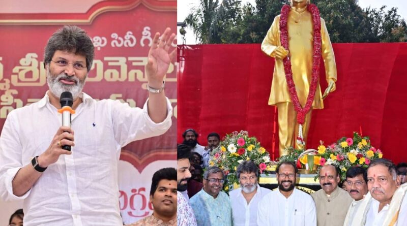 Bronze Statue Unveiling of Padma Shri Sirivennela Seetharama Sastry Held at Anakapalli
