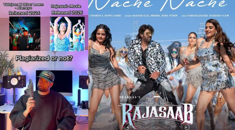 Swedish DJ accuse Thaman of copying Nache Nache in The Raja Saab