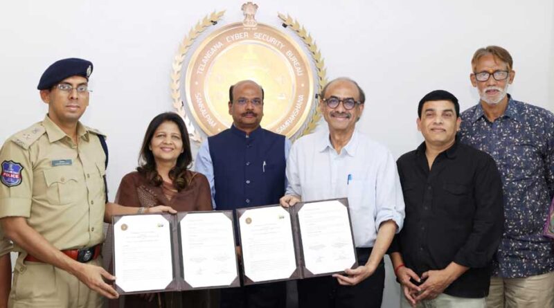 Telangana Signed MOU With Film Chamber To Crub Piracy