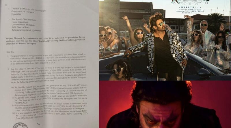 Raja Saab exorbitant price hike request: Will TG government agree