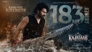 The Raja Saab Three Days Worldwide Boxoffice Collections