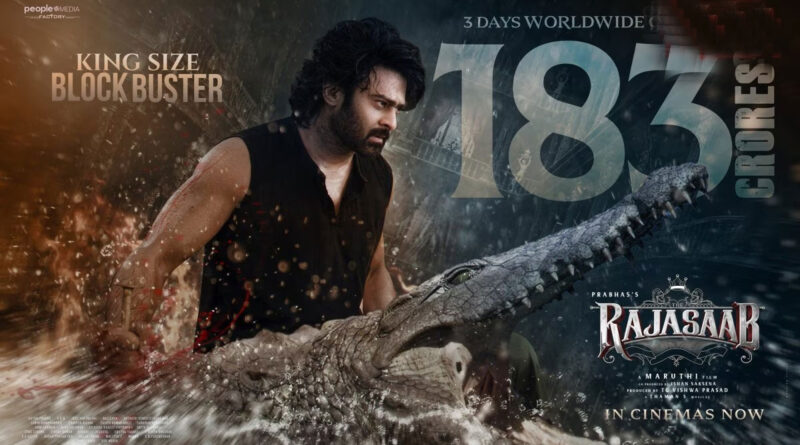 The Raja Saab Three Days Worldwide Boxoffice Collections