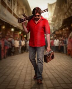 Blockbuster background song in Ustaad Bhagat Singh