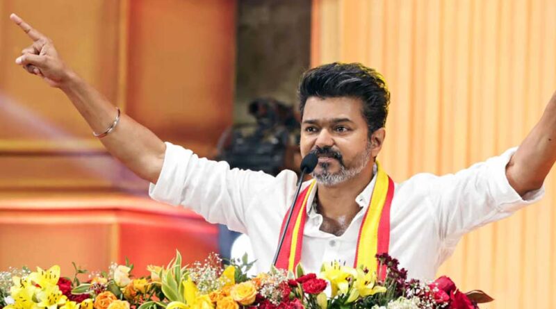 Vijay Tamilaga Vettri Kazhagam Party Gets Whistle Symbol from Election Commission