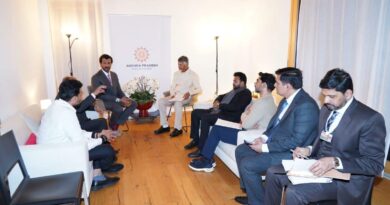 AP CM Chandra Babu-Lokesh promote AP at WEF Davos