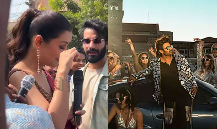 Payal Rajput in tears for The Raja Saab