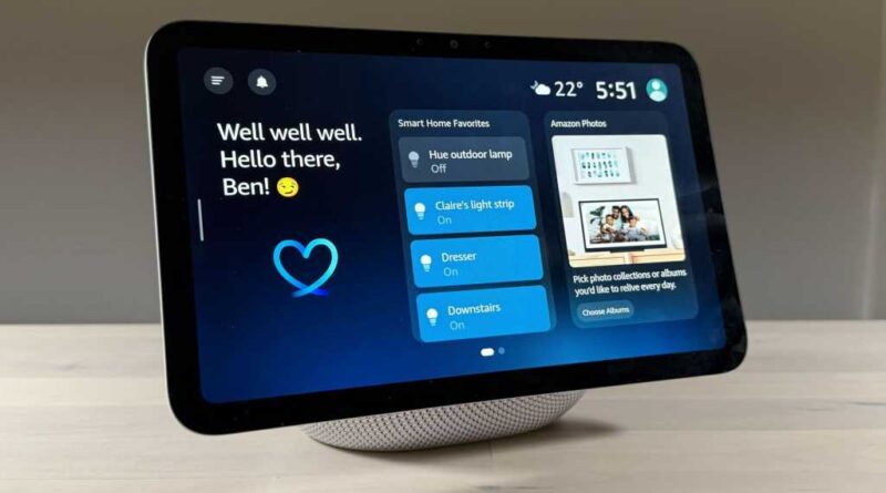 Echo Show 8 fourth gen hero