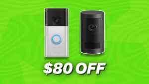 Ring Battery Doorbell and Outdoor Cam Plus bundle deal