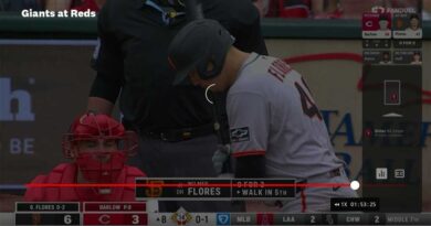 FanDuel Sports Network Reds game with a spinning buffer image