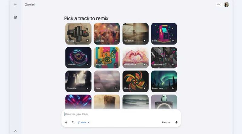 Gemini gen music