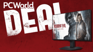 PCW Deal template Samsung OLED monitor Resident Evil