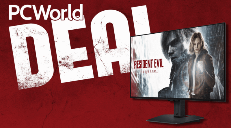 PCW Deal template Samsung OLED monitor Resident Evil