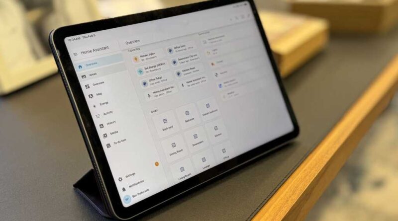 Home Assistant dashboard