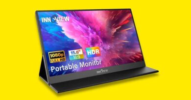 InnoView 15.6-inch 1080p portable laptop monitor deal