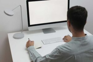 dator tom sida pexels