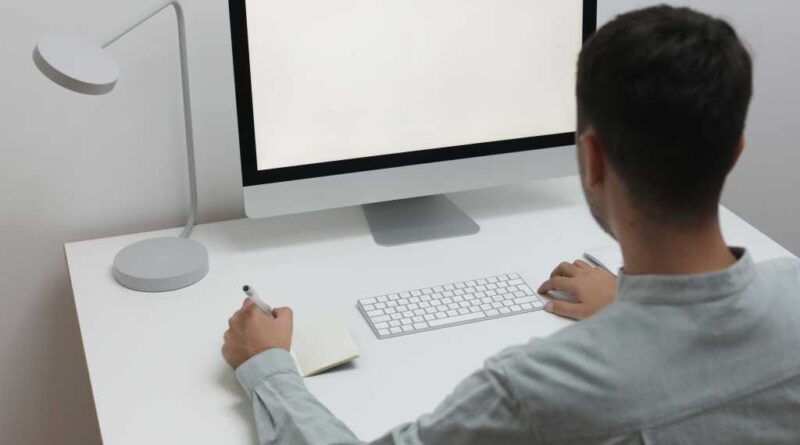 dator tom sida pexels