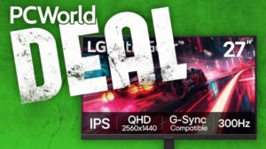 LG UltraGear 27G640A-B monitor PCWorld deal