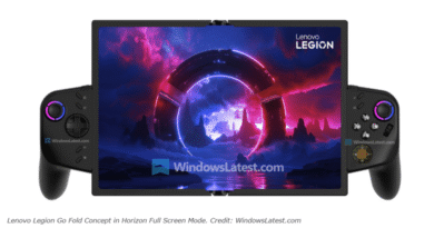 Lenovo Legion Go Fold Concept