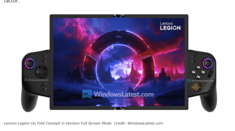 Lenovo Legion Go Fold Concept
