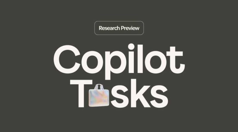 Microsoft Copilot Tasks