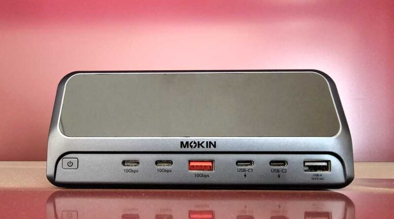 MOKiN 13 IN 1 Laptop Docking Station front