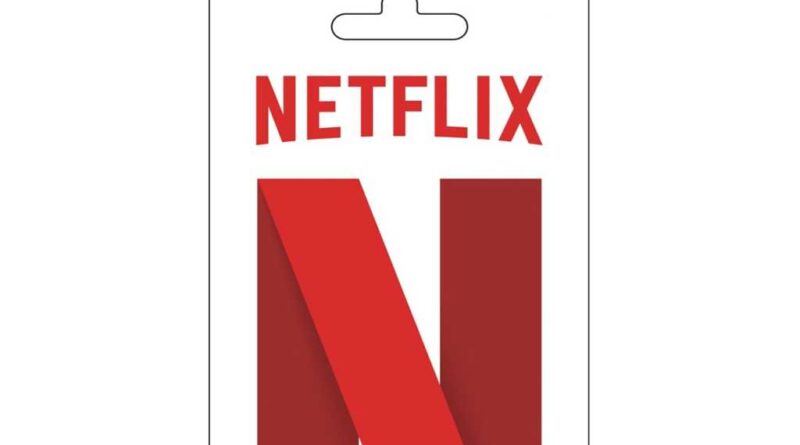 Netflix gift card