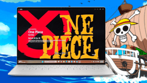 One Piece on a Windows laptop