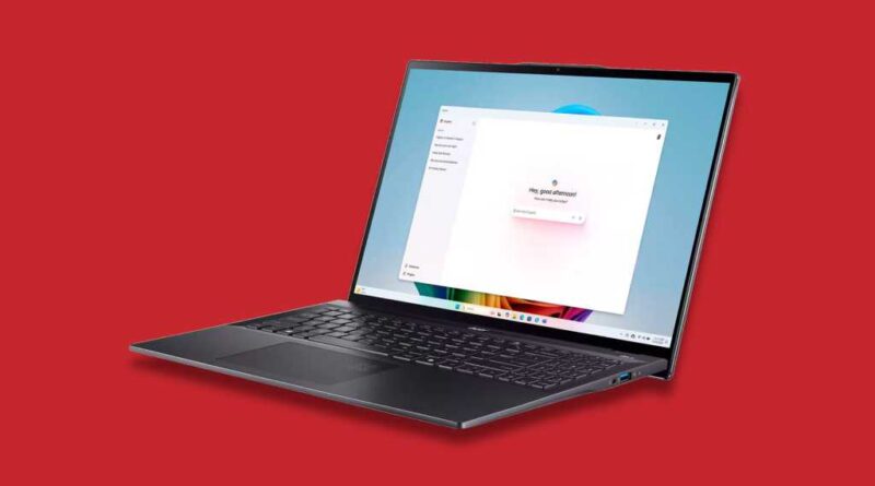 Acer Swift 16 AI laptop deal