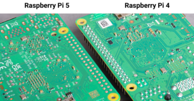 Raspberry Pi 4 vs Raspberry Pi 5 solder points