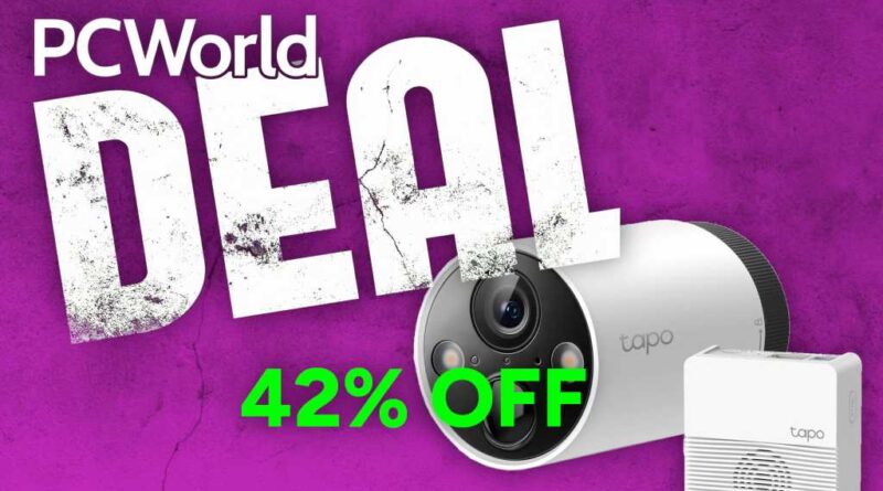 Tapo C420S1 outdoor security camera PCWorld deal