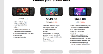 Steam Deck store page out of stock
