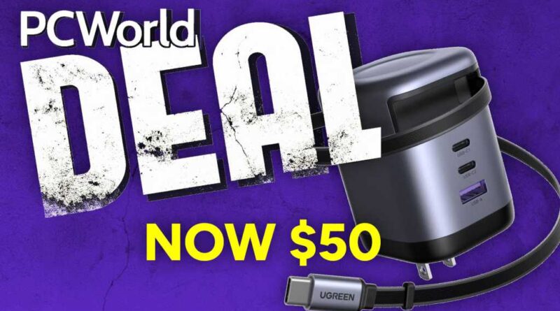 Ugreen Nexode 100W 4-port USB-C charger PCWorld deal