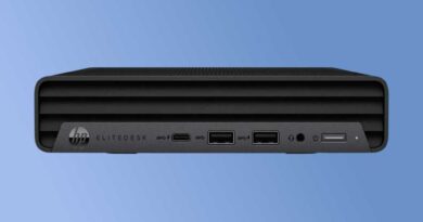 HP EliteDesk 800 G6 (2020) DM i5-10500T 16GB RAM 512GB SSD Win 11 Pro with Keyboard & Mouse (Refurbished)