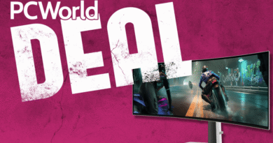 Samsung Odyssey OLED gaming monitor 49 inch PCW deal template