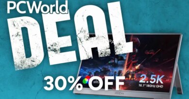 Arzopa Z3FC portable monitor PCWorld deal